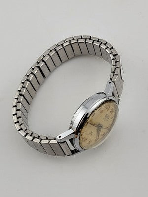 Vintage Medana 500 Xtensa Wrist Watch With Band 33mm. Working Cond.