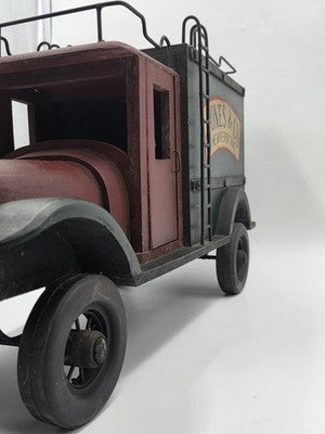 Vintage 24" Jones & Co "We Move Everything" wooden truck 1950s working steering