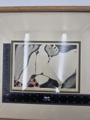Karel Havlicek In a Sentimental Mood 1986 Signed Ltd Ed Serigraph 63/120 Framed