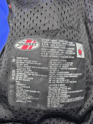 Vintage Joe Rocket Rocket Nation 2 Blue Black Superbike Series Jacket Men’s XL