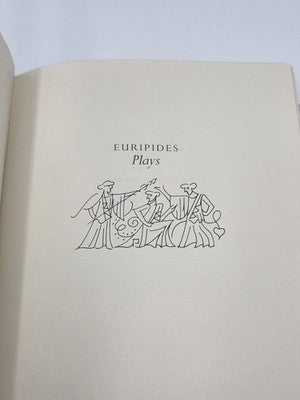 1976 Franklin Library Euripides Nine Plays Leather Bound Collector Edition. New