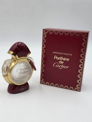 Vintage Panthere de Cartier 50ml Natural Spray Perfume Empty Bottle Box France