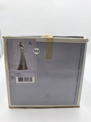 Vtg 1983 Lladro The Debutante #1431 Lady in Hat Figurine Retired W Original  Box