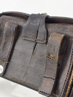 ROCK ISLAND ARSENAL 1903 McKEEVER U. S. ARMY LEATHER CARTRIDGE POUCH