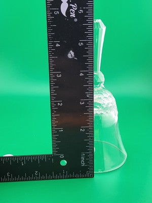 Vintage Swarovski Retired Crystal Dinner Table Bell 1981 5.75" Austria. VG Cond.