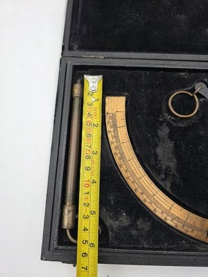 JOHN CASARTELLI LTD SCALES/ PORTABLE CLOTH BALANCE INSTRUMENT & FITTED CASE.