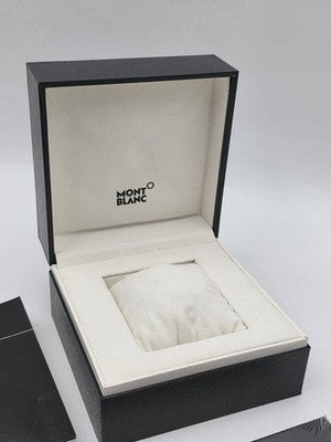 Genuine OEM Montblanc Watch Presentation Box Set w/ Warranty Card & Booklets