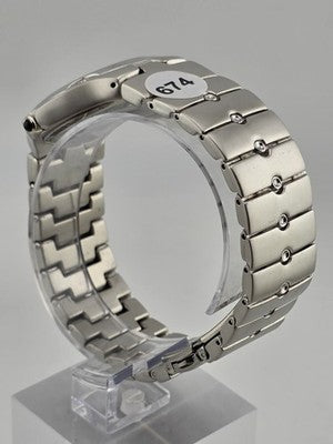 Movado Swiss Quartz 86.A1.816.2 Stainless Steel Museum Dial Men’s Watch. Running