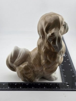 Beautiful Retired Lladro Figurine Titled PEKINESE, Number 4641, MINT Condition