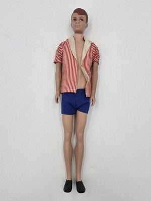 Rare Vintage 1961 Mattel Ken Doll #750 Early 1st Issue Brunette Original Clothes
