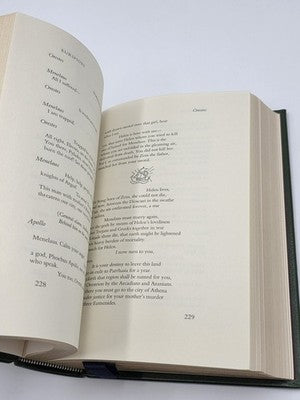 1976 Franklin Library Euripides Nine Plays Leather Bound Collector Edition. New