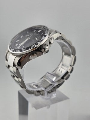 Victorinox Swiss Army Sapphire Chronograph Mens Watch w Box & Links. New Battery