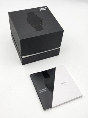 Genuine Montblanc Summit 2+ Smartwatch Original Box Case w/ Manual & Inserts OEM