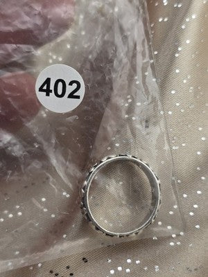 Vintage James Avery Retired Sterling Silver Hearts & Flowers Ring Size 7.