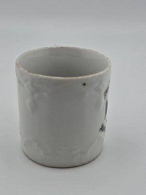 Antique Original WWI German Porcelain Coffee Cup Iron Cross 1914 Kaiser Wilhelm