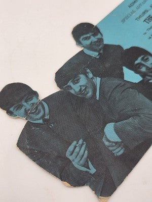 Rare 1964 Beatles A Hard Days Night Movie Premiere Ticket Pitt Theatre Stub