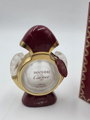 Vintage Panthere de Cartier 50ml Natural Spray Perfume Empty Bottle Box France