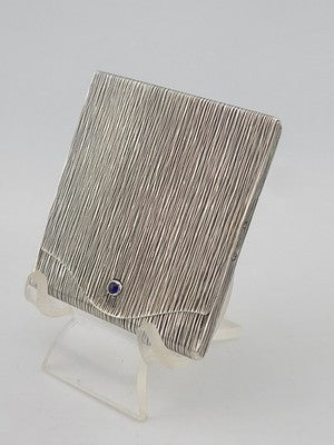 Rare Antique C 1920's French Victorian Silver (800) matchbox holder 31 Grams.