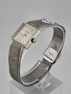 Rare 1960's Nivada Compensamatic Elghabashi 17J Swiss Ladies Mesh Watch. Works.