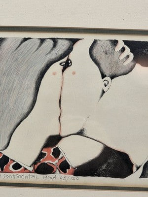 Karel Havlicek In a Sentimental Mood 1986 Signed Ltd Ed Serigraph 63/120 Framed
