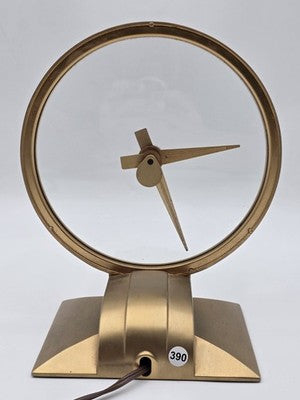 Vintage 1950’s Jefferson “The Golden Hour” Mystery Clock 580-101 True MCM Works