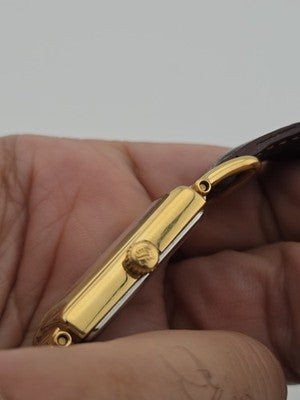 Hamilton Wilshire Registered Edition Mens Quartz Watch Gold Plated New Battery