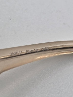 Vtg Christian Dior Attitude 2 Sunglasses Grey Gold 2M01I Authentic 53mm W Case