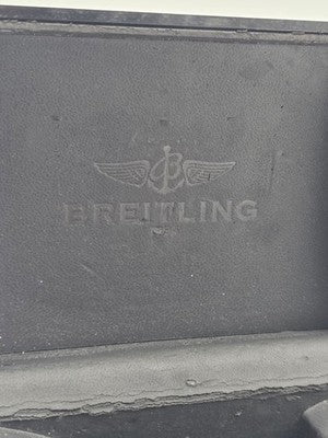Vintage Breitling Bakelite Box 1884 Ecrin Bakelit Made In France Good Shape