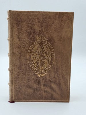 1976 Franklin Library The Pilgrim's Progress John Bunyan Leather Bound Book. New