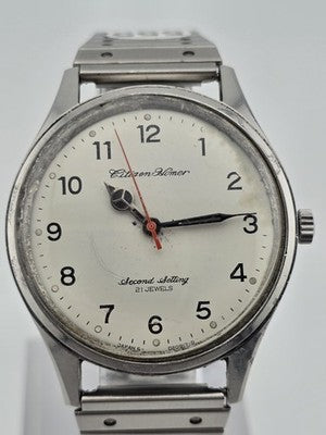 1969 Citizen Homer JNR Railway Watch Second Setting 21J Kagoshima Japan. Works.