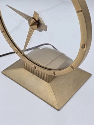 Vintage 1950’s Jefferson “The Golden Hour” Mystery Clock 580-101 True MCM Works