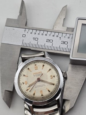 Antique 1940's Pierce 17 Jewel Swiss Watch Parashock Antimagnetic Mens. Works.