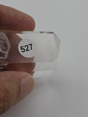 Set Of 2 Vintage Swarovski Figurine Shield Columbine. Excellent Condition.