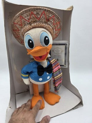 Vintage Disney Treasures from The Vault LE Donald Duck Plush Amazon Exclusive