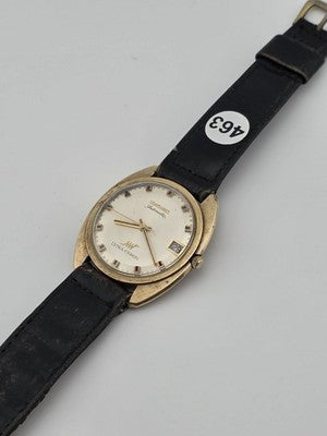 Vintage 1960's Longines Ultra-Chron Automatic Date 10K GF 34mm Watch. Works.