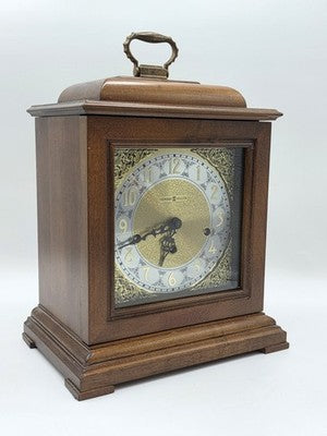 Beautiful Vintage Howard Miller Barwick 8 Day Triple Chime Clock Working Cond.