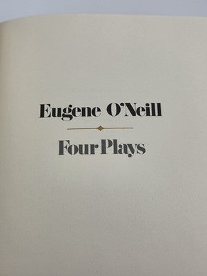 Vintage Eugene O’Neill Four Plays 1978 Franklin Library Leather Hardcover. New.