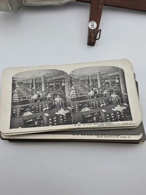 Antique Underwood & Underwood Sun Sculpture June 11 1901 Stereoscope 3D Viewer