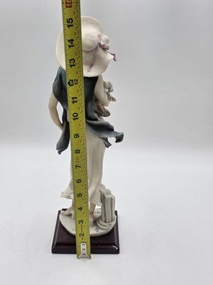 Giuseppe Armani Capodimonte Figurine Sophia W Puppy Porcelain Sculpture 0636C