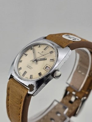 VINTAGE ULTRA-RARE MILUS MANUAL 17 JEWELS WATCH SWISS MADE INCABLOC 1960s. WORKS