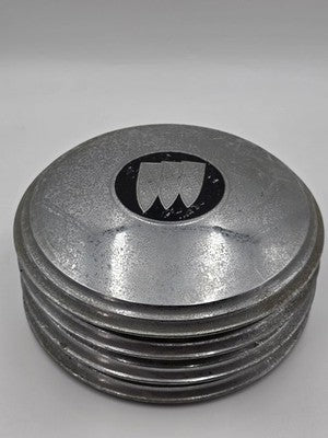 Vintage Buick Tri-Shield Dog Dish Poverty Hub Caps Set of 4 10" 1941-1960 OEM