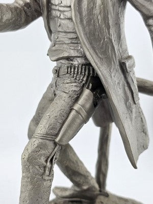 Franklin Mint Western Heritage Museum Fine Pewter The Gunfighter by Jim Ponter