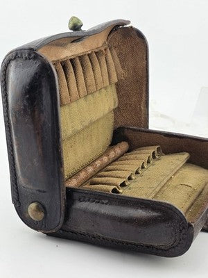 ROCK ISLAND ARSENAL 1903 McKEEVER U. S. ARMY LEATHER CARTRIDGE POUCH