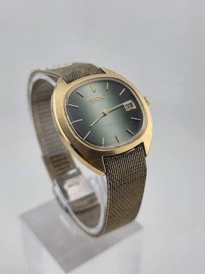 Rare Vintage 1980's Seiko 23j  Hi-Beat 2418-7039 Automatic Unisex Watch. Works.