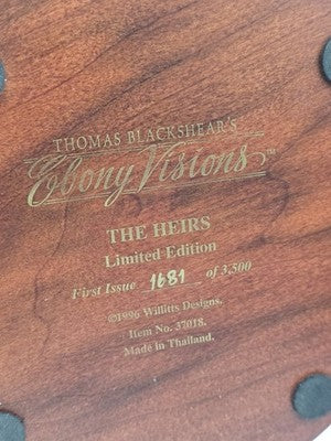 Thomas Blackshear Ebony Visions The Heirs 1st Issue 1681/3500 w Box COA 1996