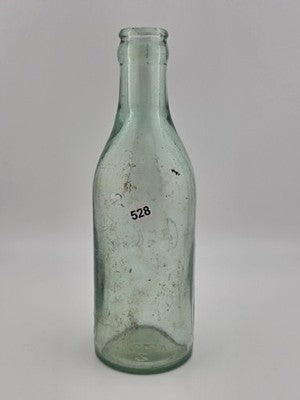 Rare Antique C1907 Straight Side Coca-Cola Bottle Greensboro NC Aqua Glass