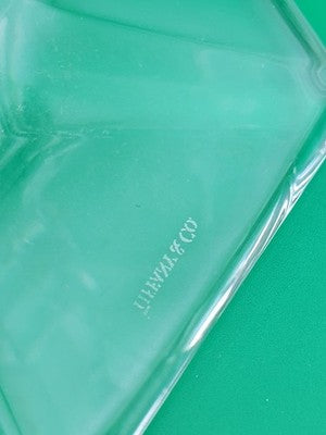 Vintage Elegant Pair Of TIFFANY & CO Crystal Windham Candle Holders 8” Tall