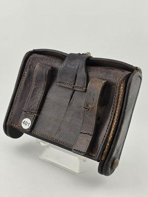 ROCK ISLAND ARSENAL 1903 McKEEVER U. S. ARMY LEATHER CARTRIDGE POUCH