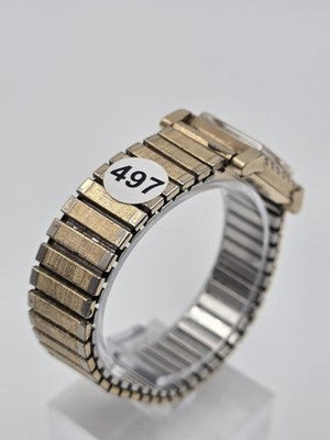 Antique 1940's Bulova Ladies 10K Gold Filled Art Deco Watch Sub Seconds. Works.