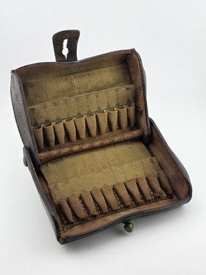 ROCK ISLAND ARSENAL 1903 McKEEVER U. S. ARMY LEATHER CARTRIDGE POUCH